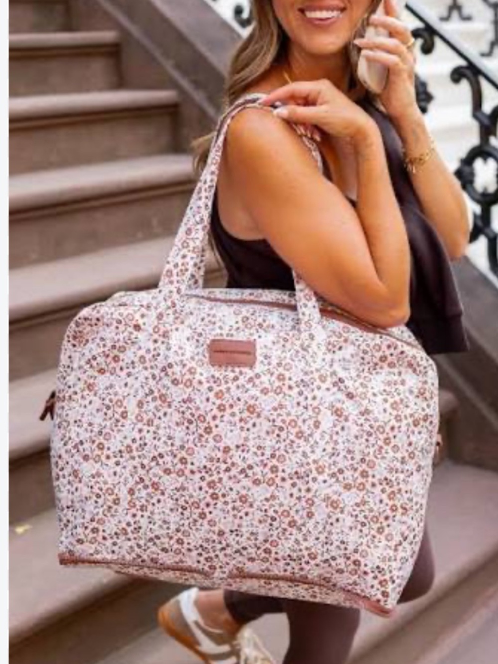 ISO-Poppy & Pennie’s pack up duffel- floral